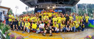 our volounteers_val di sole mtb world cup
