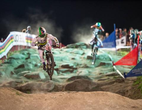 UCI MTB WORLD CHAMPS 4X VAL DI SOLE TRENTINO THE BATTLE