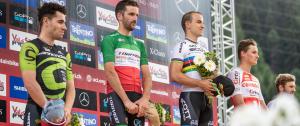 UCI MTB WORLD CUP VAL DI SOLE XCO_Ph. Michele Mondini podium