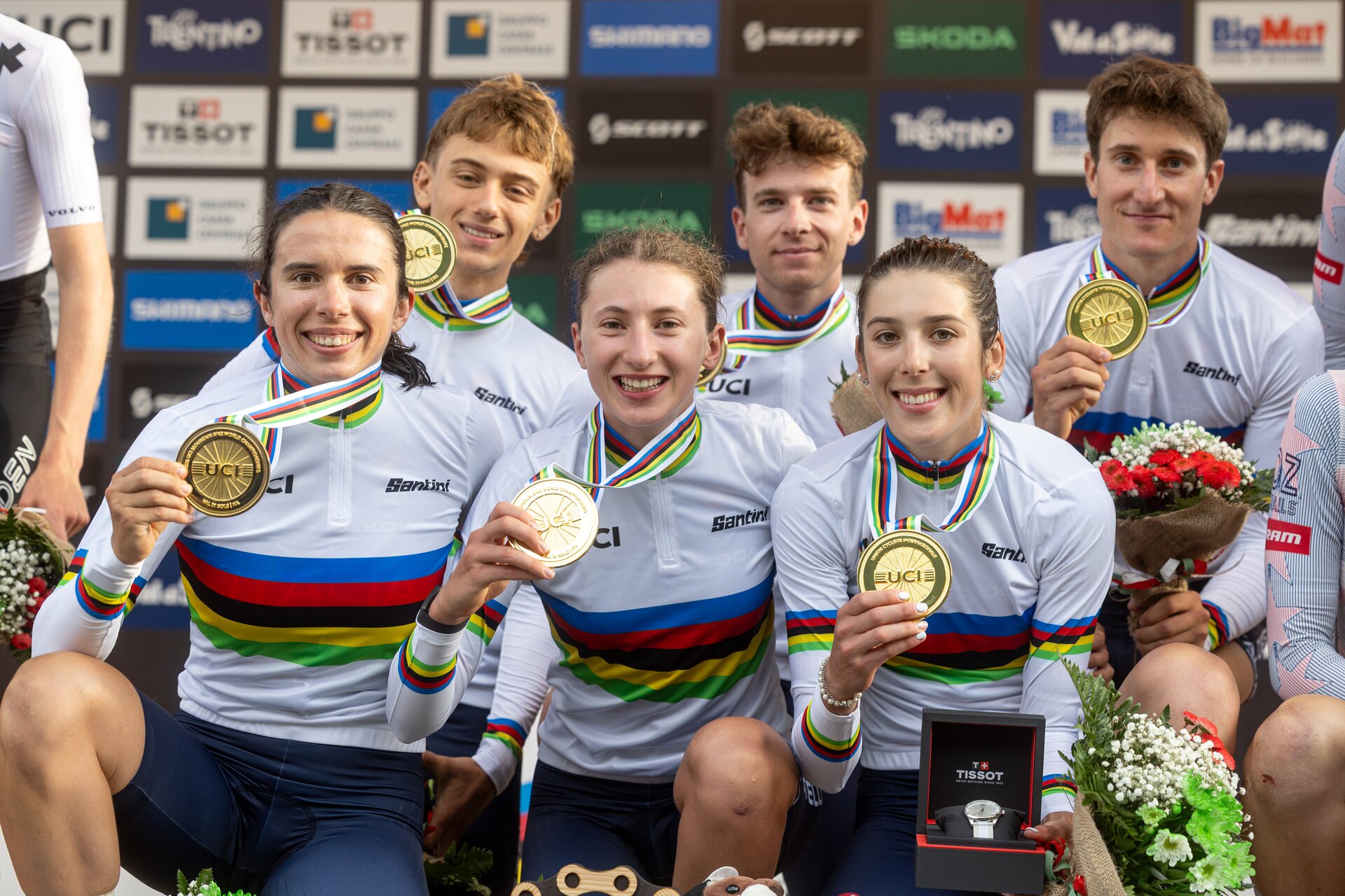UCI Mountain Bike World Championships Val di Sole-Trentino: Italy take Team Relay gold on the opening day
