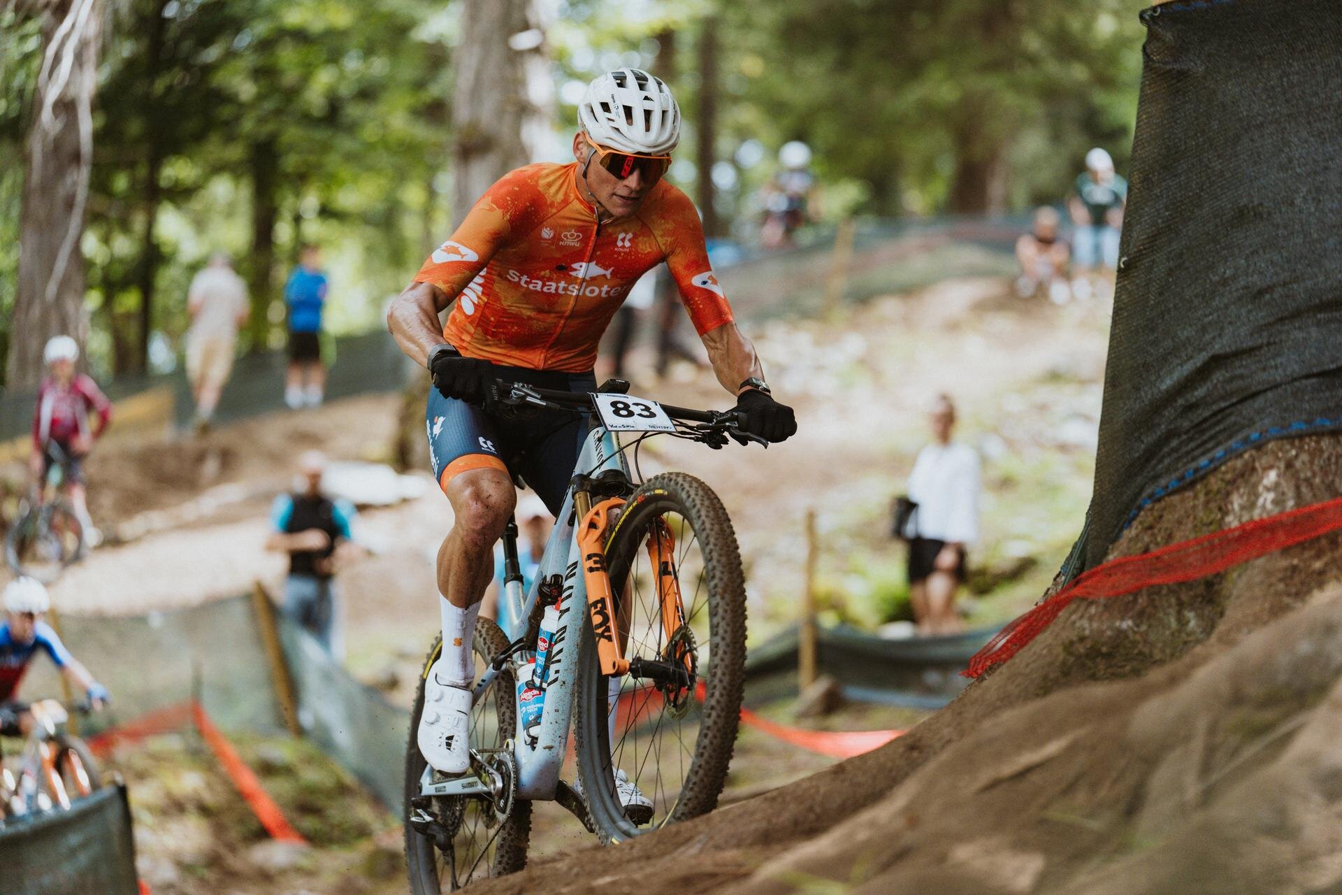 Van der Poel braced for Sunday’s fightback, Stevens-McNab and Baumann fastest in Val di Sole qualifying